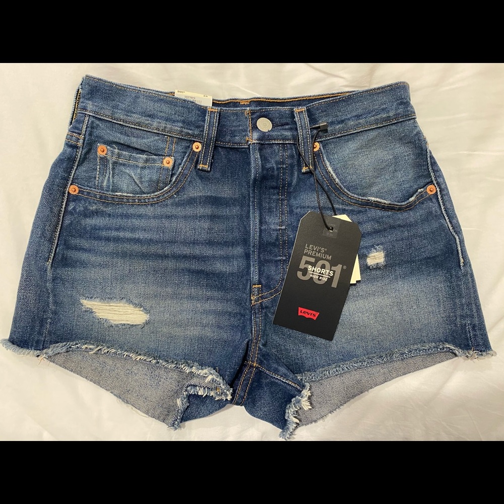 Levi’s 501 High Rise Jean Shorts